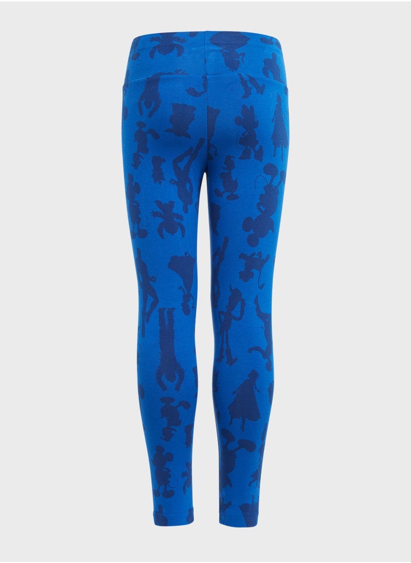Adidas Little Kids Disney100 Leggings  - Image 2