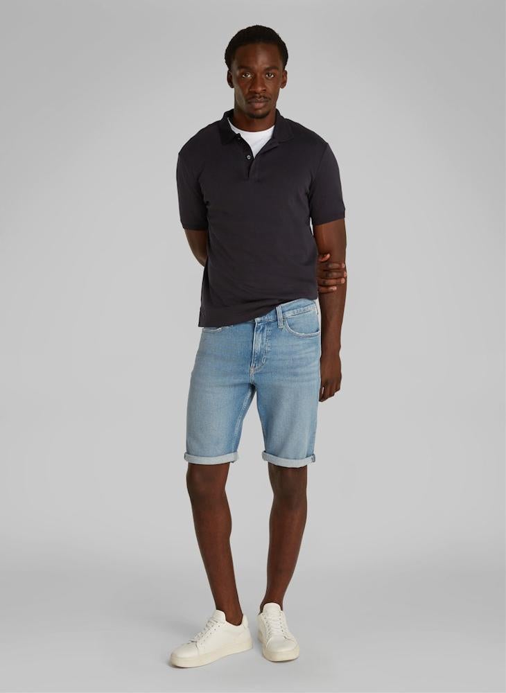 CALVIN KLEIN Texture Collar Short Sleeve Polo  - Image 4
