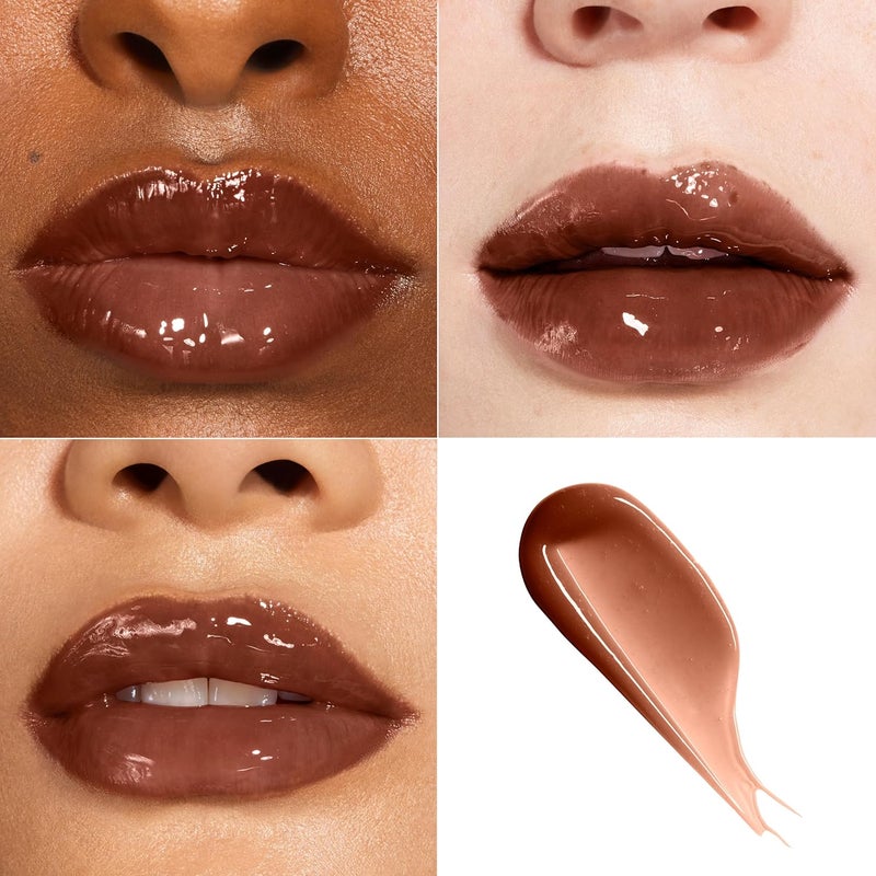 RIMMEL LONDON لميل ثريل سيكر جلاسي جلاس، غلازة الشوكولاتة - 800، 10 مل - Image 5