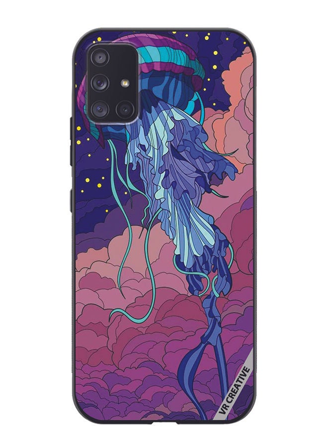 VR CREATIVE Protective Case Cover For Samsung Galaxy A51 5G Starfish Design Multicolour - Image 1