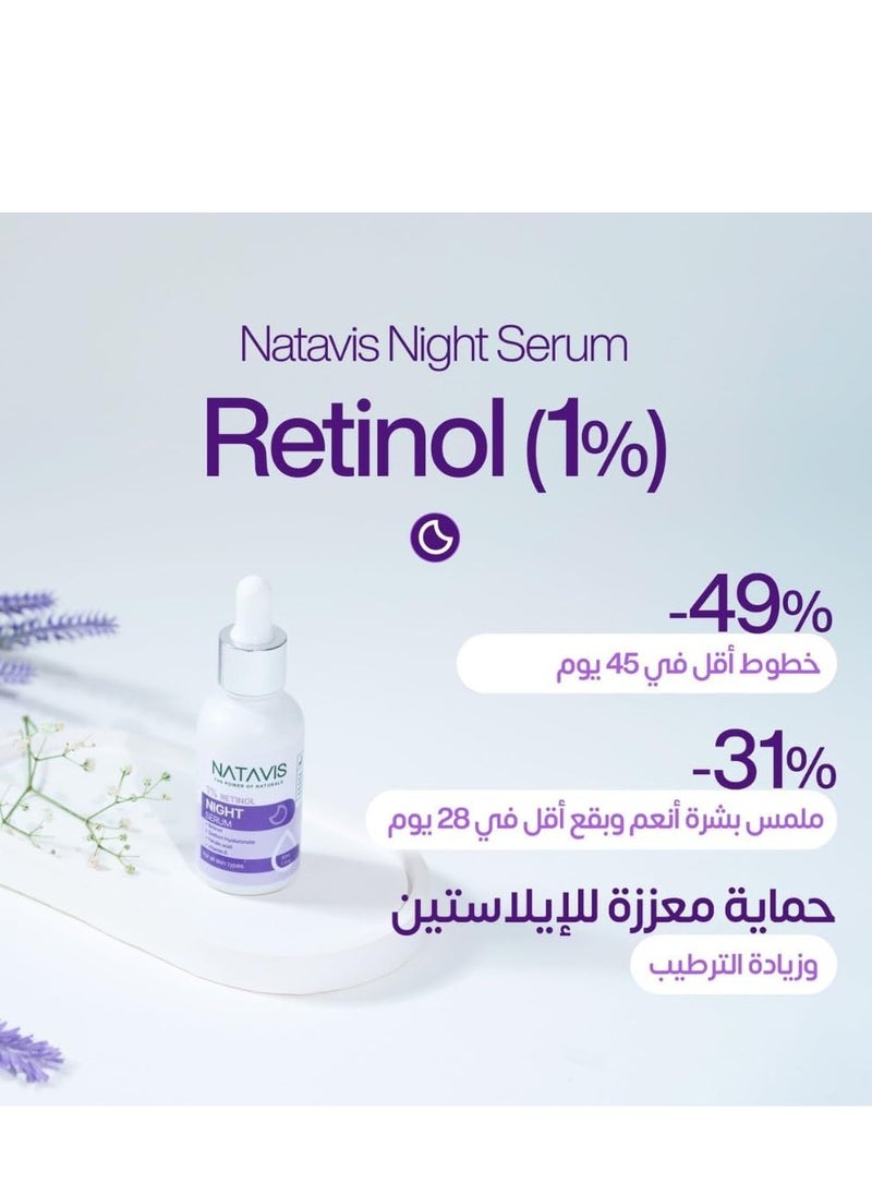 ناتافيس سيروم ريتينول  + سيروم فائق الترطيب + مرطب فيتامين سي  - Image 3