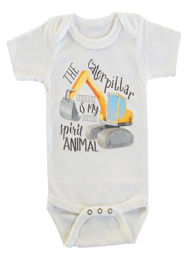 Witty and Bitty The Caterpillar Is My Spirit Animal Onesie/Bodysuit (0-3 months)