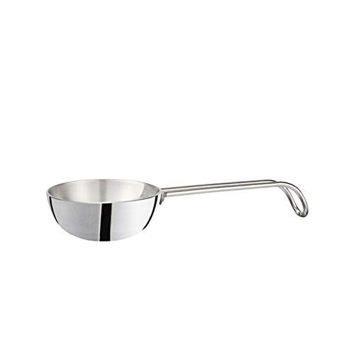 Incrizma Stainless Steel Tadka pan with Long Handle, Spice Roasting Tadka Pan, Vagaria with Long Handle Frying Pan Spice Heating Pan (Thickness: 3 mm, Capacity: 300 ml) - Image 2