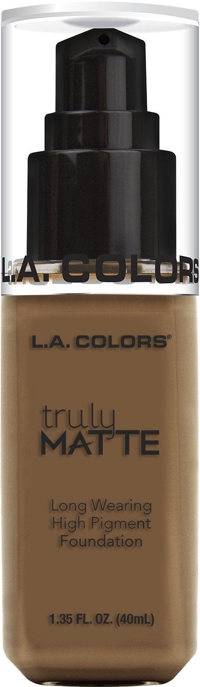 LA COLORS Truly Matte Foundation Cappuccino CLM363