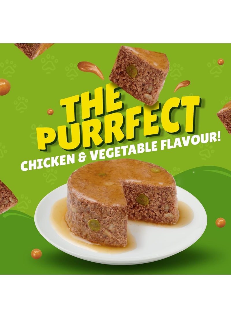 PURINA Friskies Wet Cat Food Chicken And Vegetable 400g  - Image 5