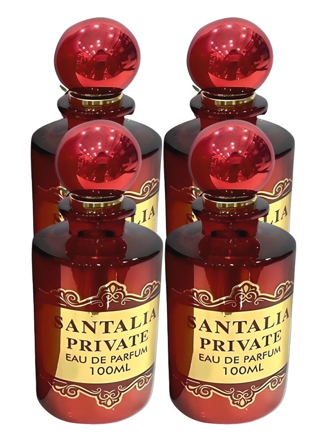 في آي بي 4 قطع عطر سانتاليا برايفت في آي بي ١٠٠ مل - Image 1