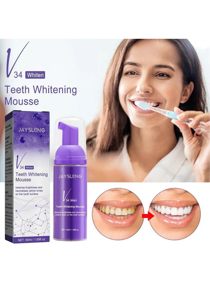 Teeth Whitening Toothpaste Care Toothpaste Stain Removal Reduce Yellowing Tools ,Effective Painless Travel-Friendly, Easy To Use, Beautiful White Smile