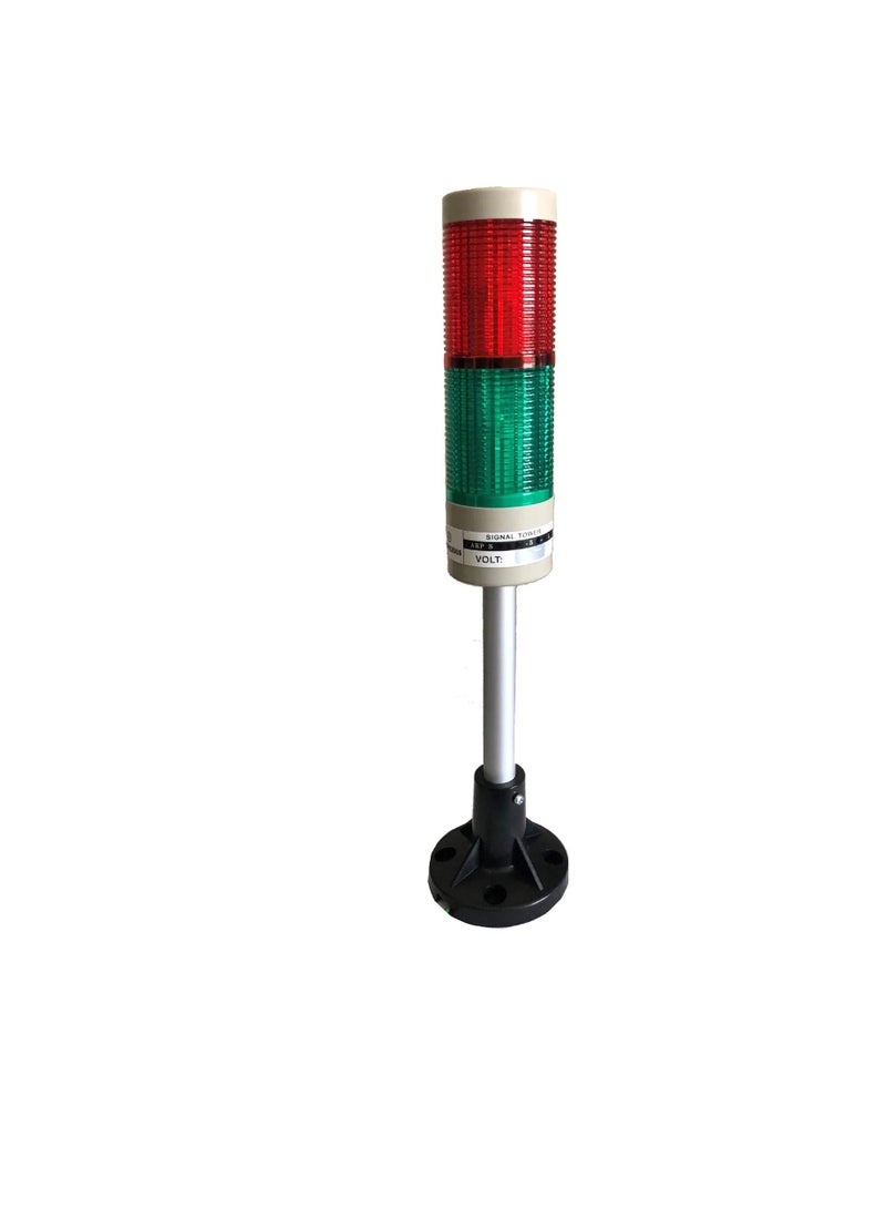 Auspicious Stack Light Red & Green Color Steady Light ARPS5RG 24VAC/DC - Image 3