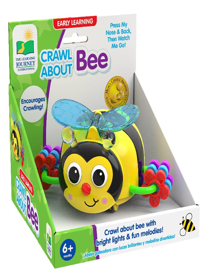 The Learning Journey Early Learning - Crawl About Bee - Crawling Toys for Babies 6-12 Months - Bright Lights and Fun Melodies - Award Winning Toys - Image 3