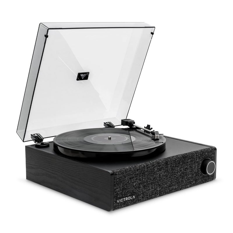 Victrola Eastwood LP Bluetooth Record Player 3Speed Turntable Audio Technica AT3600L MM Cartridge Vinyl Stream Bluetooth Output AntiSkip Floating Speaker RCA 35mm Output System Black - Image 2