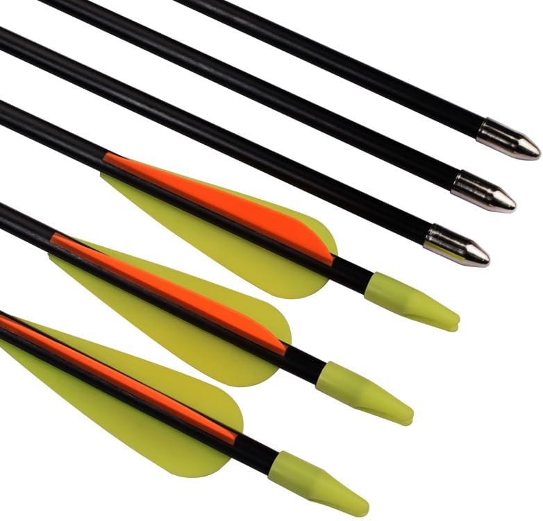 TY Archery 26 28 30 Inch Youth Arrows Fiberglass Archery Recurve Bow Target Arrows Practice Shooting for Kids Beginners Outdoor - Image 4