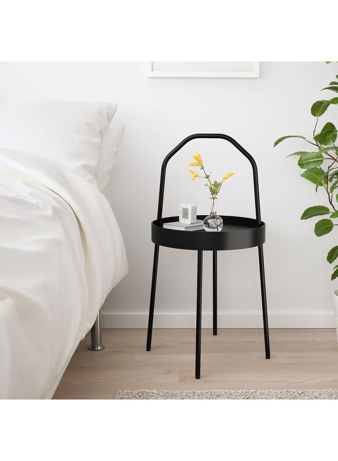Zaboon Side Table, Black, 38 Cm - Image 4