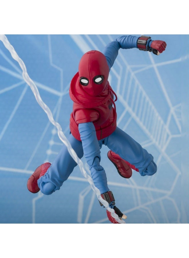 عام الرجل العنكبوت: العودة للوطن المنقولة دمية نموذج الديكور سطح المكتب الديكور لعبة هدية للعائلة والأصدقاء - Image 5