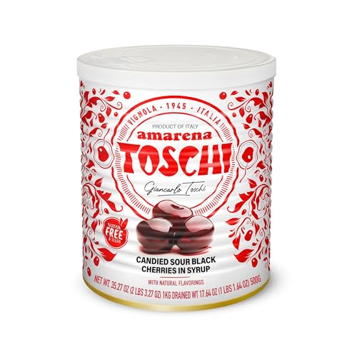 Toschi Amarena Black Cherries in Syrup - Image 1