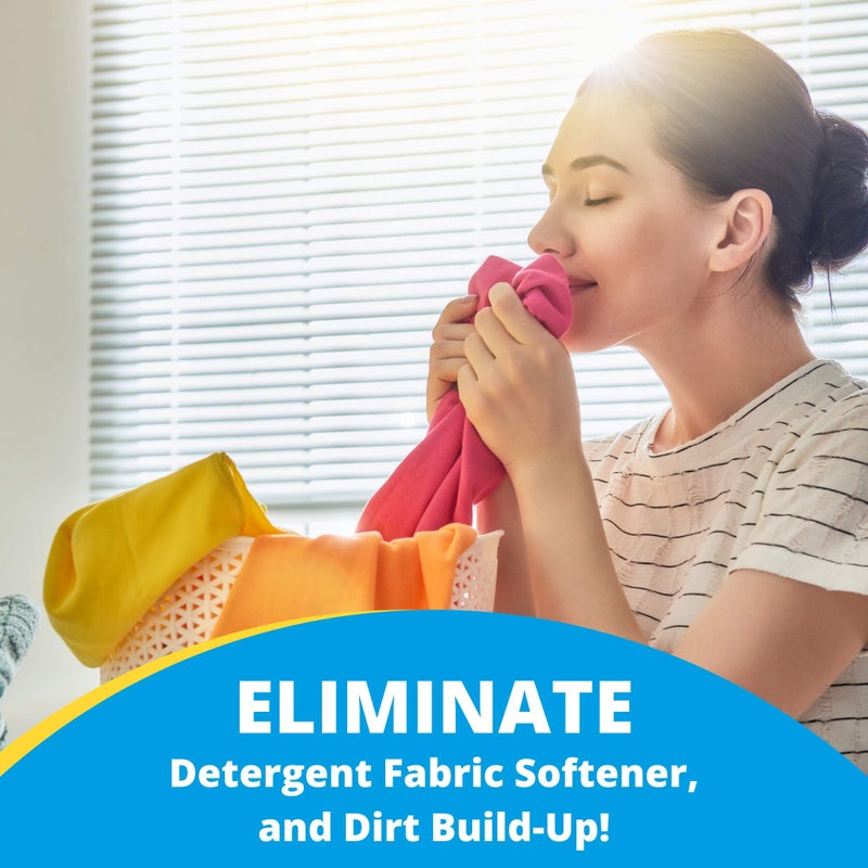 Carbona Washing Machine Cleaner with Activated Charcoal | Removes Odor-Causing Residues | Works in Standard & High Efficiency Washing Machines | 8.4 FL Oz, 3 Pack - Image 3