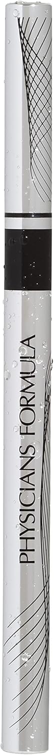 Physicians Formula Eye Booster Super Slim Liquid Eyeliner Black Waterproof Eyeliner with a LashBoosting Complex for Stronger Lashes Natural Finish for Sensitive Skin Ultra Black