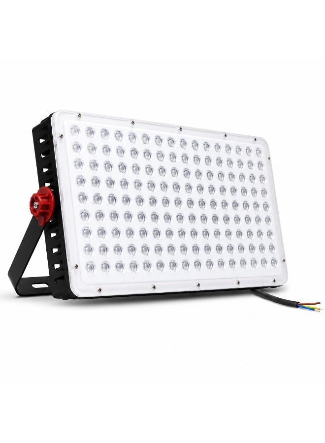 200W LED floodlight, waterproof, 3000K color temperature, for outdoor use - Image 1