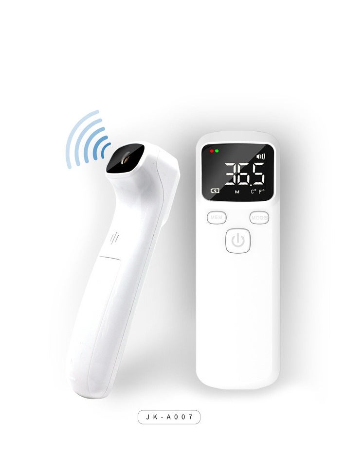Non-contact infrared thermometer. Handheld tablet thermometer gun