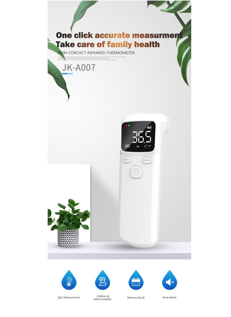 Non-contact infrared thermometer. Handheld tablet thermometer gun