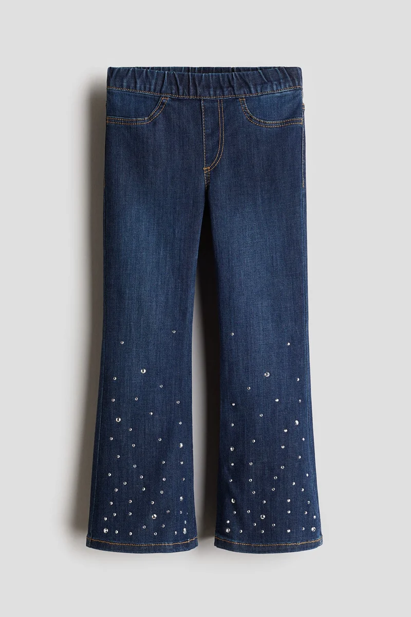 H&M Embellished Denim Jeggings