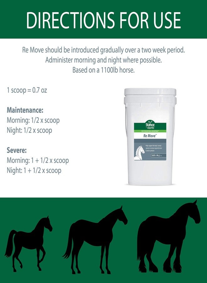 Stance Equitec Re Move - Horse Supplements That Support The Body's Normal Process to Remove Ingested Toxins, Contains Probiotics - 1.5 lb - Image 3