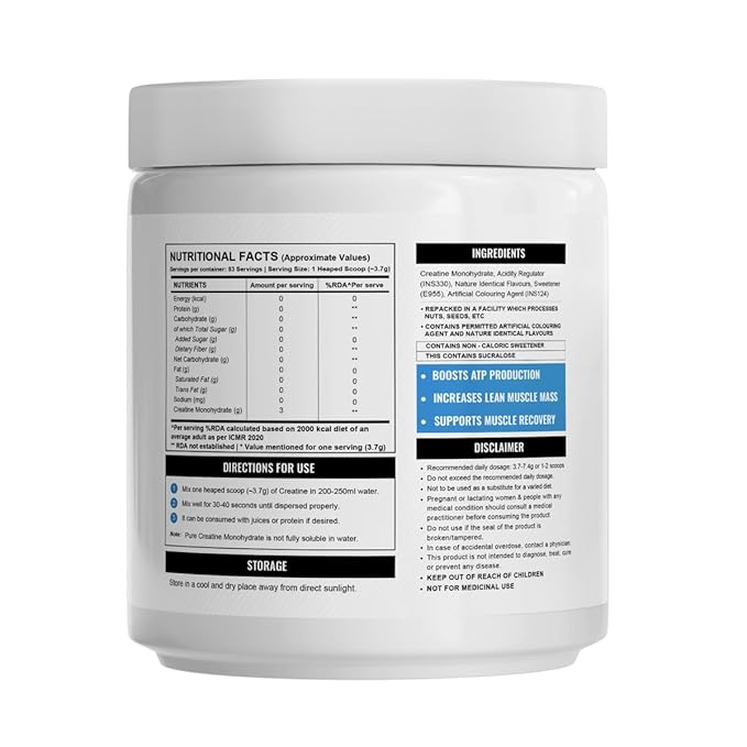 Wellcore Creatine Fruit Fusion 307g Pack of 2 - Image 5