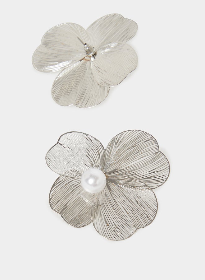 ستايلي طقم مجوهرات أقراط وعقد - Image 3