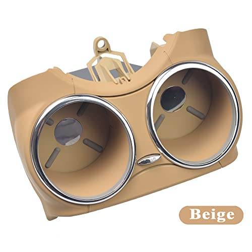 Cakievro for Mercedes-Benz CLS C219 CLS 280 300 350 500 550 2006-2011 Cup Holder Drinks Bracket Dual Cup A21968004148K67 A2196800414 (Beige) - Image 3