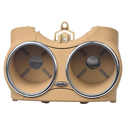 Cakievro for Mercedes-Benz CLS C219 CLS 280 300 350 500 550 2006-2011 Cup Holder Drinks Bracket Dual Cup A21968004148K67 A2196800414 (Beige) - Image 4