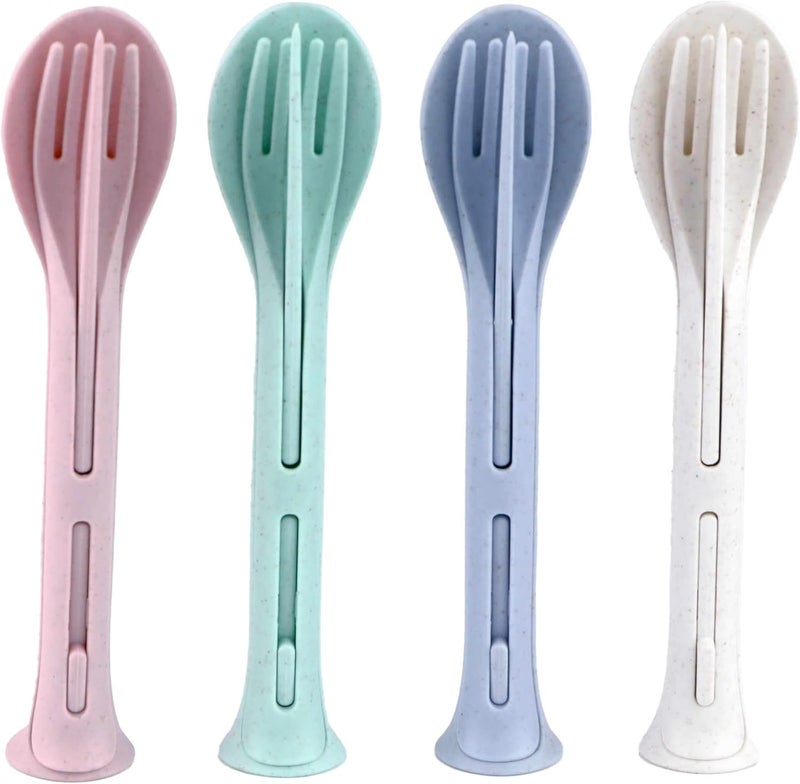 Reusable Fork, Knife and Spoon Set - Practical and Stylish Choice Best Portable Cutlery Set for All Occasions - Image 2