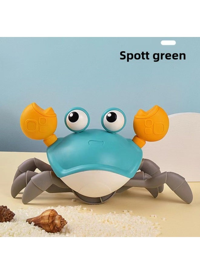 Children's Automatic Induction Crab 1 A 2 Year Old Boy And Girl Baby Baby Simulation Crawling Electric Toys-Color:Orange Induction Escape Crab-battery ]  - Image 3