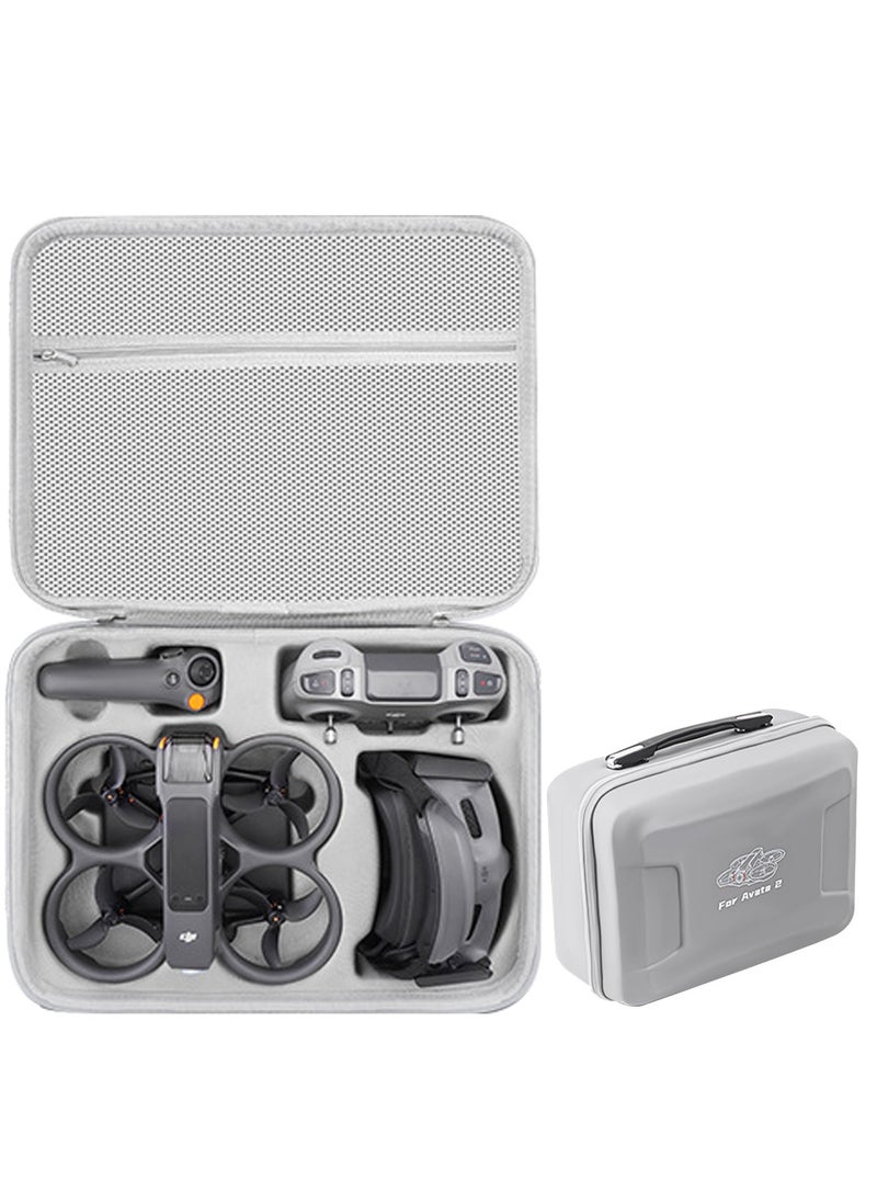 SYOSI Waterproof Hard Case for DJI Avata 2 Fly More Combo, Portable Travel Carrying Case for DJI Goggles 3/RC Motion 3/FPV Remote Controller 3 Accessories  - Image 1