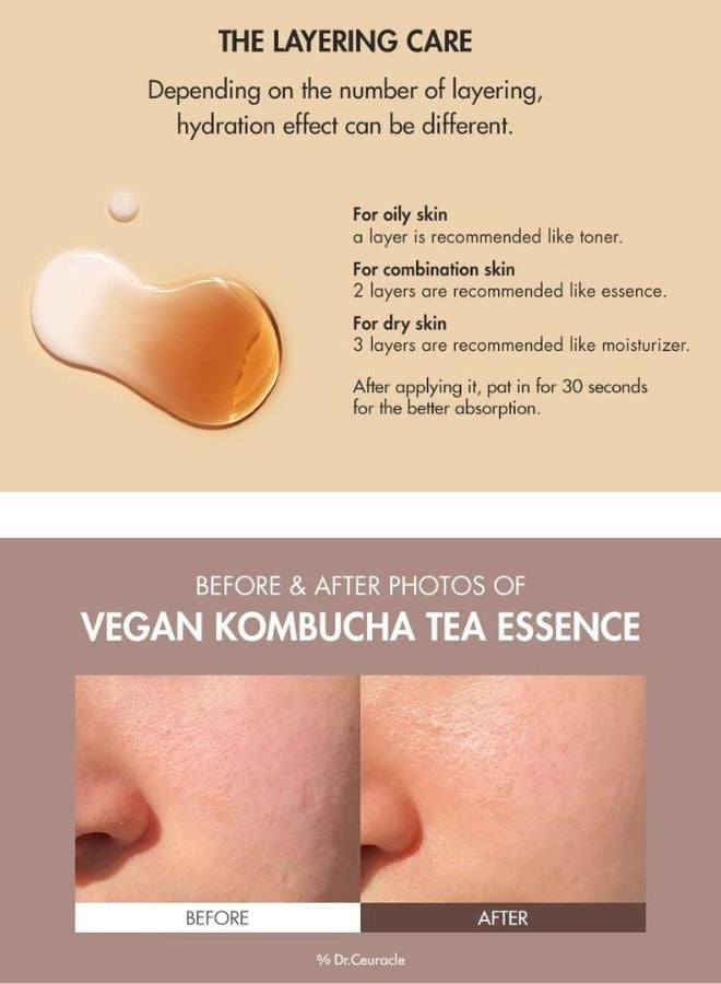 خلاصة شاي كومبوتشا النباتية المرطبة - Image 4