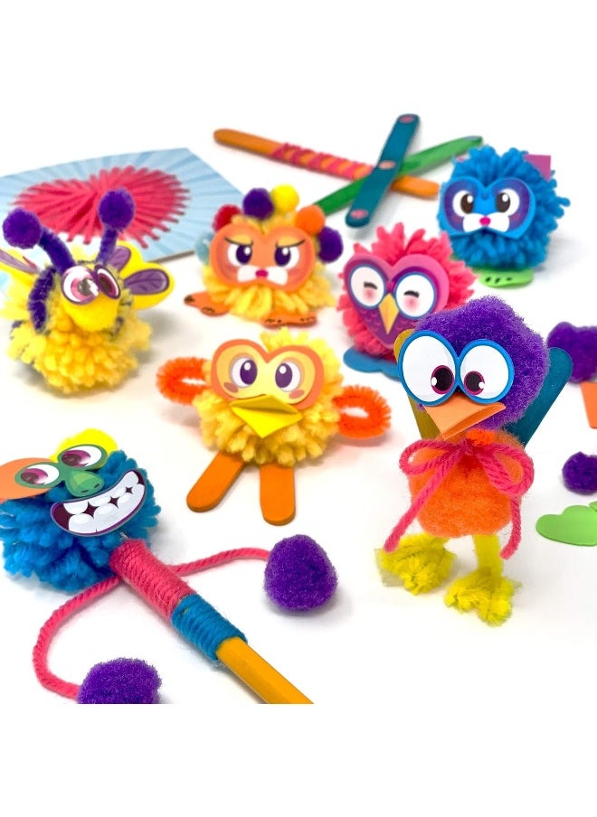 ArtSkills ArtSkills Activity Bucket, Arts and Crafts Supplies, Assorted Colors and Shapes, 170 Count  - Image 4