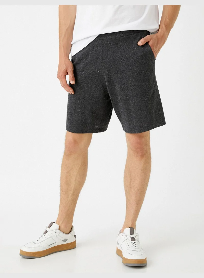 KOTON Pocket Shorts Elastic Waist
