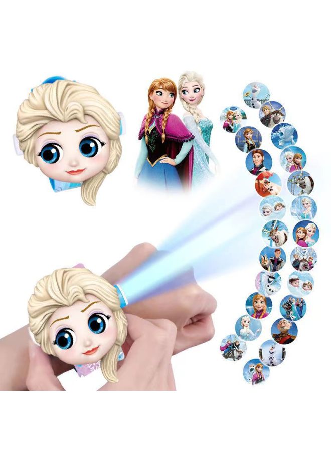 Gold Selo Ultraman Breze Children's Electronic Projection Watch Litga DiGa Luminous Cartoon Toy-Color:pp Star Delu ]-Specifications:opp Bag  - Image 2
