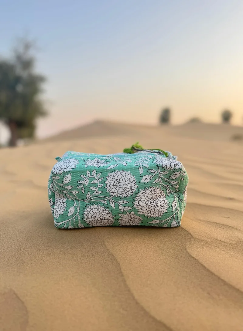 Tohfa Luxe Tohfa Luxe Zarf Handmade Block Printed Pouch