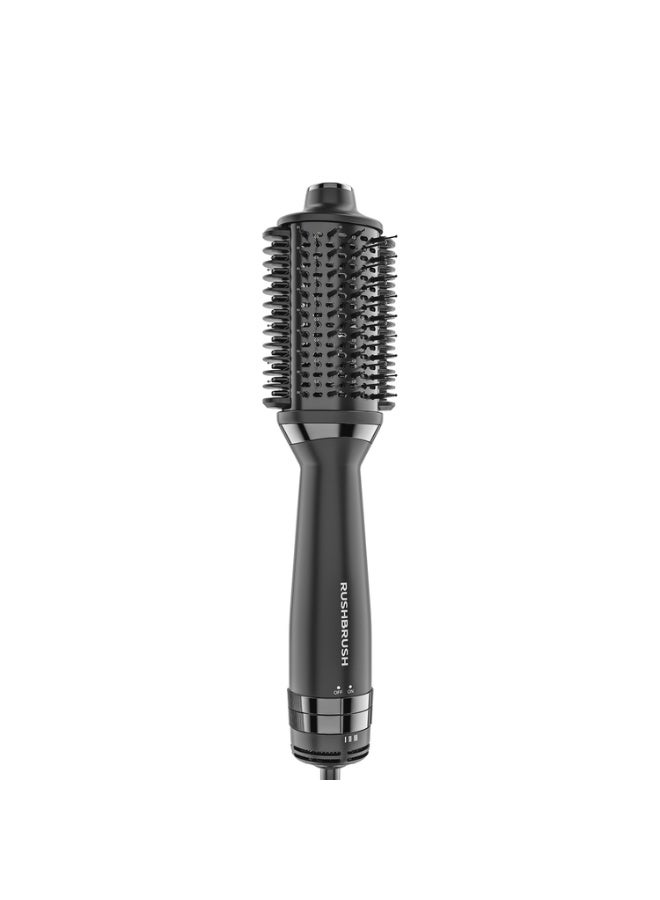 Rush Brush VS1 Plasma - 1000W - 3 Heats - 2 Speed Settings - Advanced Plasma Technology - PTC Heater - Ceramic-Coated Combs - 360° Swivel Cord - Black - Image 3