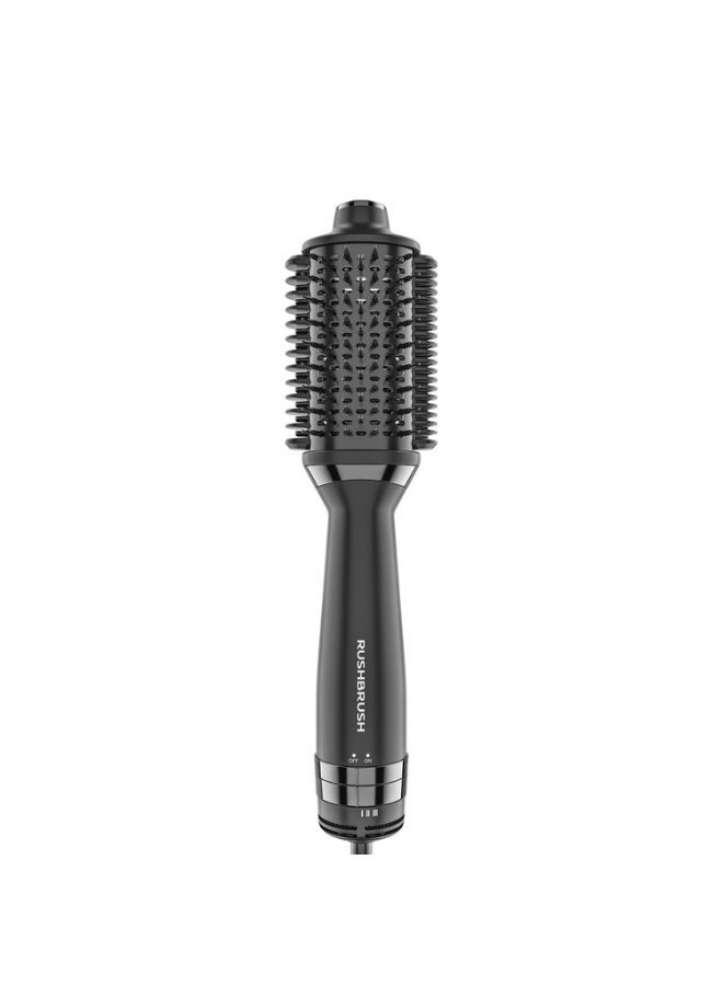 Rush Brush VS1 Plasma - 1000W - 3 Heats - 2 Speed Settings - Advanced Plasma Technology - PTC Heater - Ceramic-Coated Combs - 360° Swivel Cord - Black - Image 2