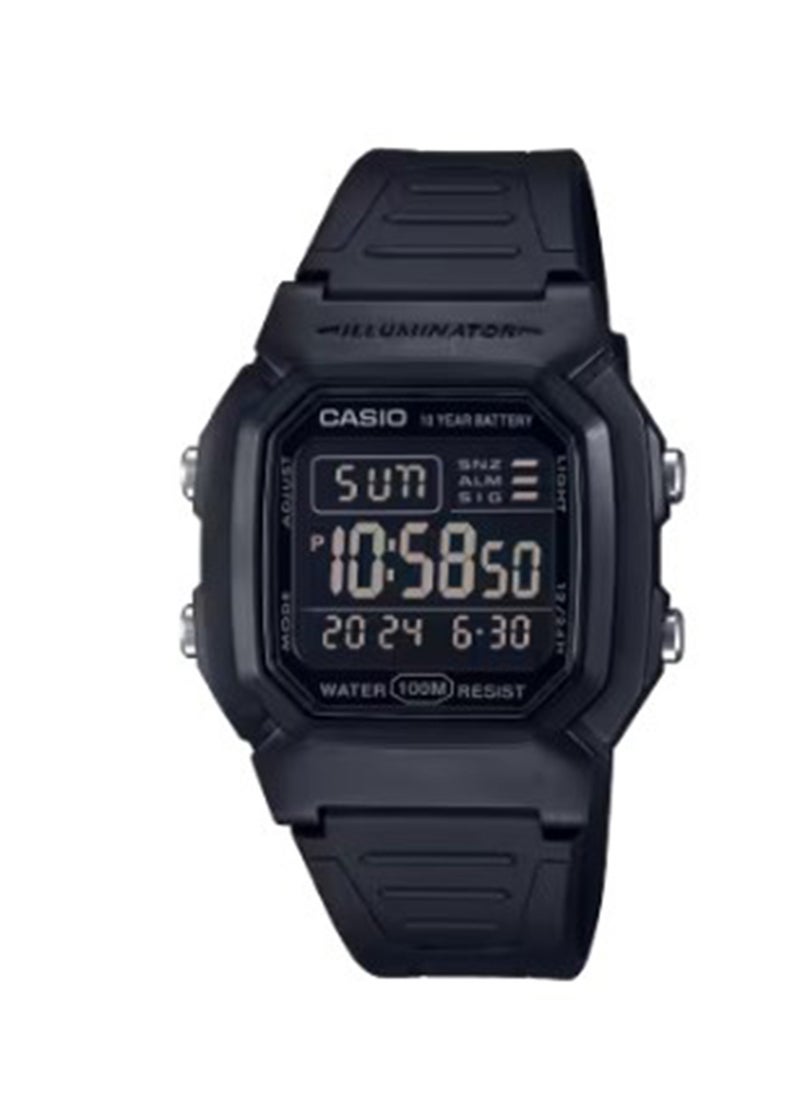 Men's W-800H-1BVDF Digital Wrist Watch