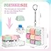 FunisFun Keyboard Fidget Toy with Keychain 9 Buttons Fidget Clicker for Adults Stress Relief Office Gifts to Relieve Anxiety and Improve Focus - Image 4