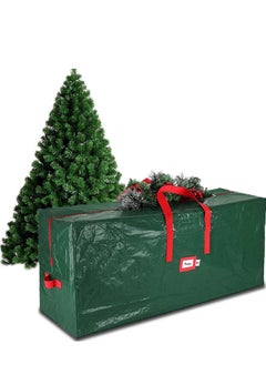 SINCHER SINCHER Large Organiser for 9ft Artificial Tree Portable Tote Bug and Dust Proof Storage Bag (65 "x15 "x30")  - Image 2