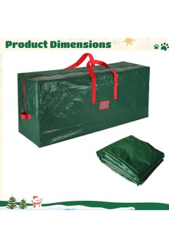 SINCHER SINCHER Large Organiser for 9ft Artificial Tree Portable Tote Bug and Dust Proof Storage Bag (65 "x15 "x30")  - Image 3