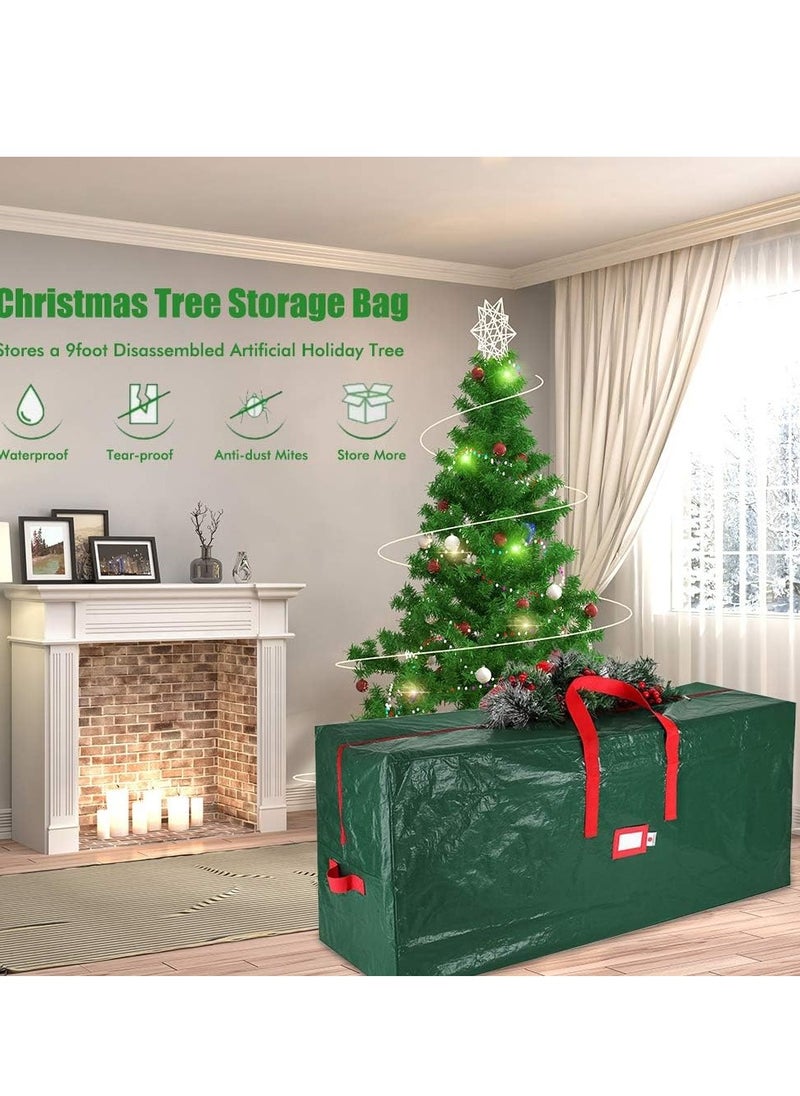SINCHER - SINCHER Large Organiser for 9ft Artificial Tree Portable Tote Bug and Dust Proof Storage Bag (65 "x15 "x30") - Image 1