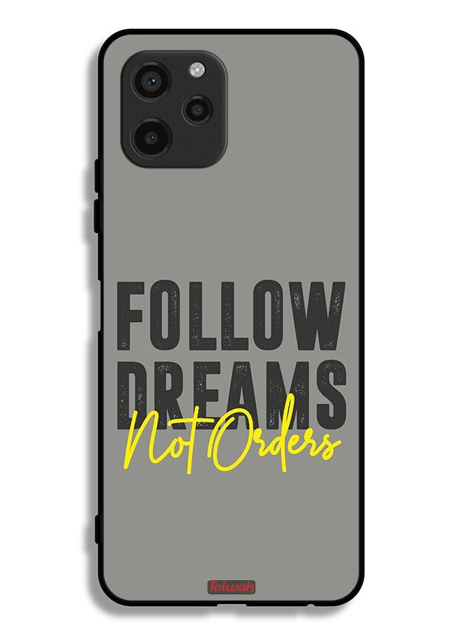 Tolwak Huawei nova Y61 Protective Case Cover Follow Dreams Not Orders  - Image 2