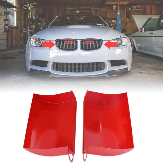 2Pcs Bmw Dynamic Cold Air Intake Scoop Cold Ram Air Intake Kit System For Bmw 3Series E90919293 316D 318D 320D 325D 330D 335D 316I 318I 320I 325I 328I 330I 335I M3