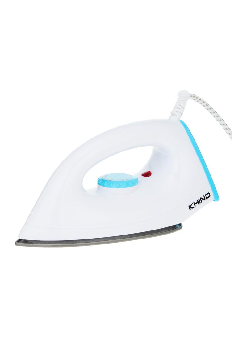KHIND Dry Iron EI402, Dry Ironing Function, Overheat Safety Protection- (White) KHIND 1100W 1100.0 W EI402 white - Image 1