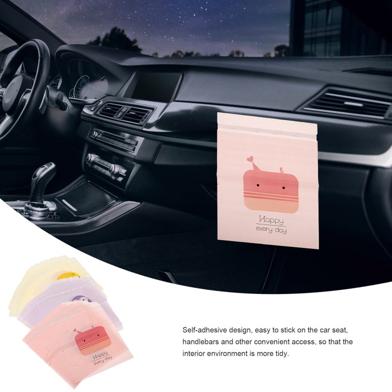 🚗 أكياس قمامة لاصقة للسيارة مناسبة لمزودي خدمات القطار والسيارات سهلة التخزين - Image 5