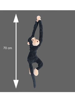 SOLE Cute Plush Monkey Toy, 70 cm with Sticky Hands  - Image 2