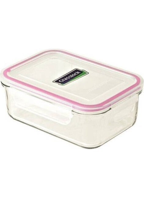 Glasslock Conical Rectangular Glass Storage Container 480 ml  - Image 1